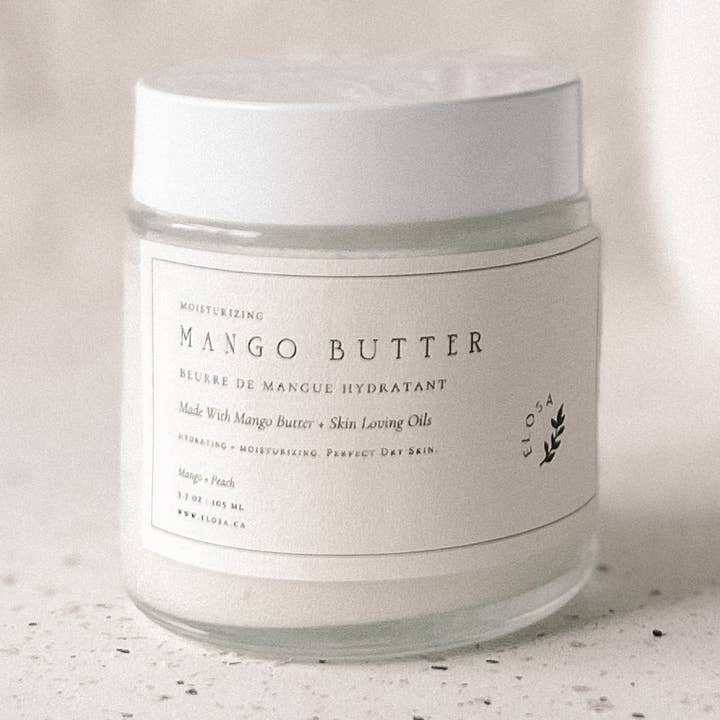 ELOSA - Wholesale Body Balm/Butter - Moisturizing Mango Butter | With Mango + Shea Butter0