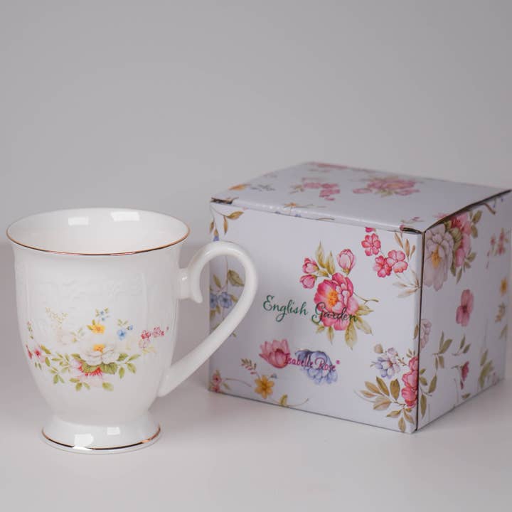 Isabelle Rose - Wholesale Coffee mug - Mug English garden 350 ml Isabelle Rose1