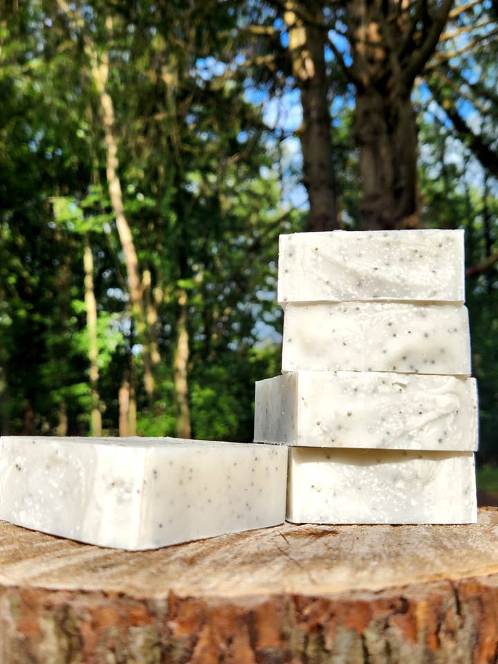 Lemon Poppyseed - Artisan Soap for wholesale by Martins' Earthly Delights