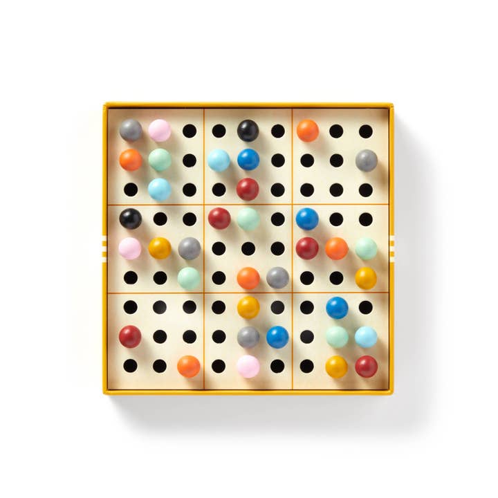 Chronicle Books - Wholesale Board Game - Brass Monkey Sudoku With Some Balls Sudoku Game Set2