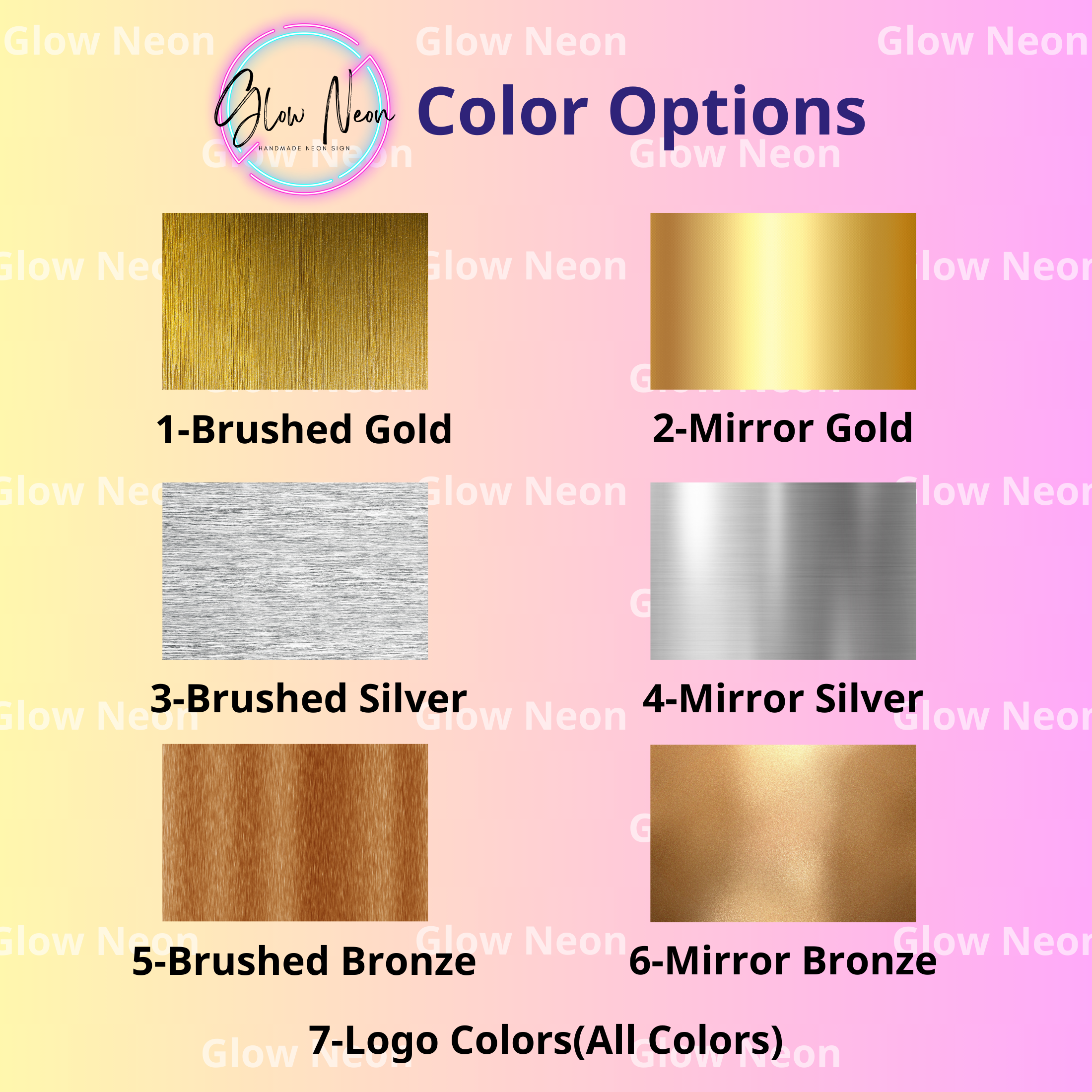 Glow Neon - Vente Enseignes néon - Enseigne lumineuse double-face pour vitrine6