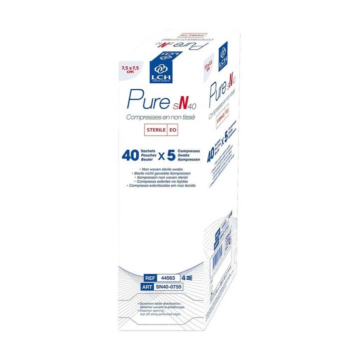 My Podologie - Wholesale Cotton Pad - Sterile non-woven compress - Pack of 5 compresses - 40g/m2 - LCH2