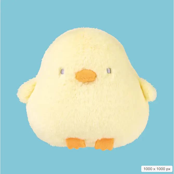 Hakubundo - Wholesale Stuffed/Plush Toy - Kids & Baby - 【Japanese plush】Chick PiyoPiyo Fuwarin Plush Toy M