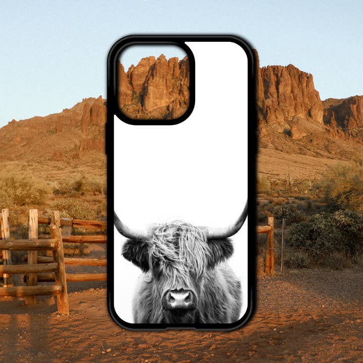 HIGHLAND IPHONE CASE for wholesale by Western Babes Boutique LLC