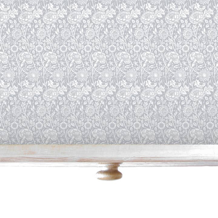 ZACHT GRIJS William Morris Afneembare & Ongeparfumeerde Ladebekleding voor wholesale door The Master Herbalist