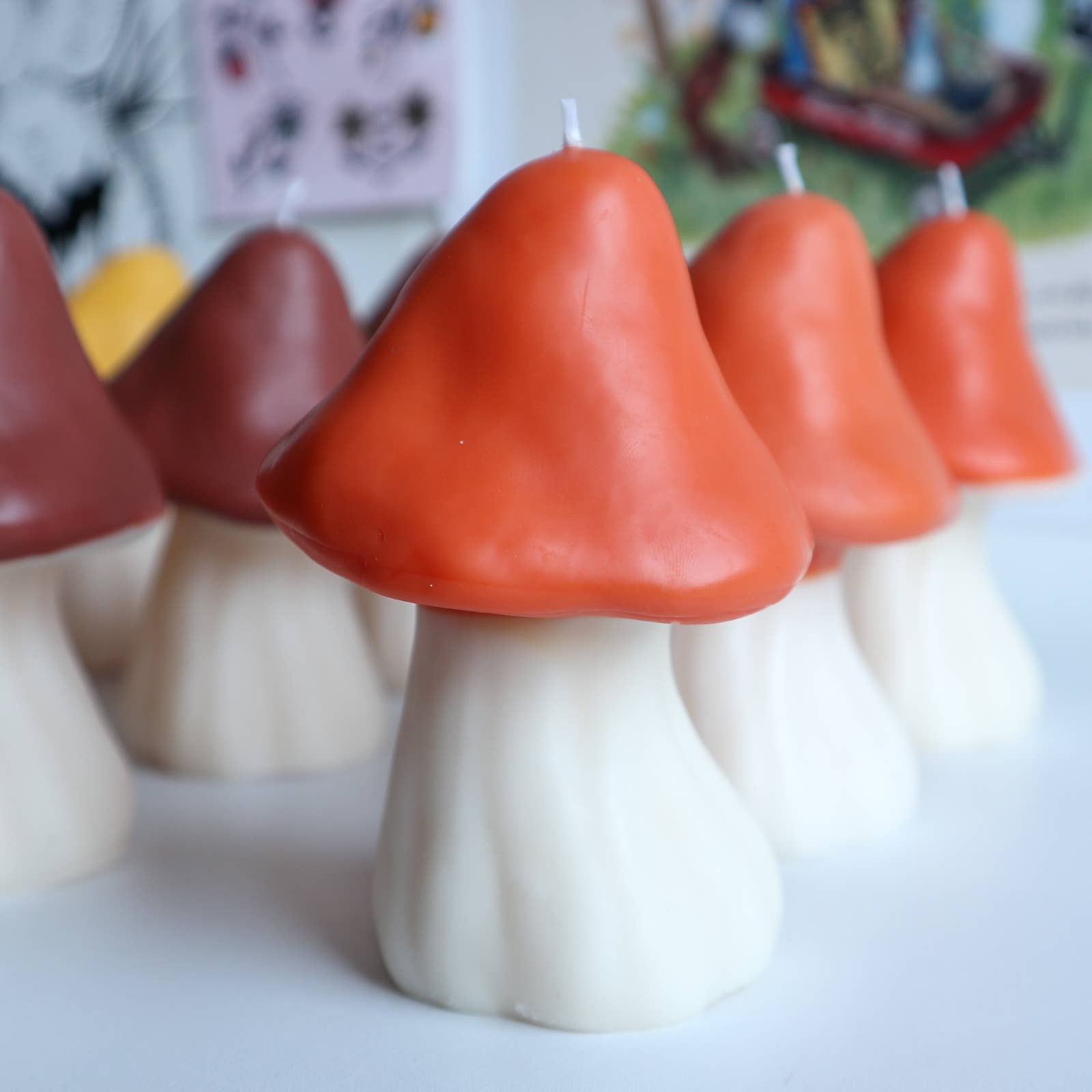 Drop Dead Candles - Wholesale Novelty Candle - Mushroom Candle0
