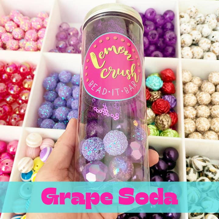 Grape Soda Bead Party Mix for wholesale by Lemon Crush Bead It Bar