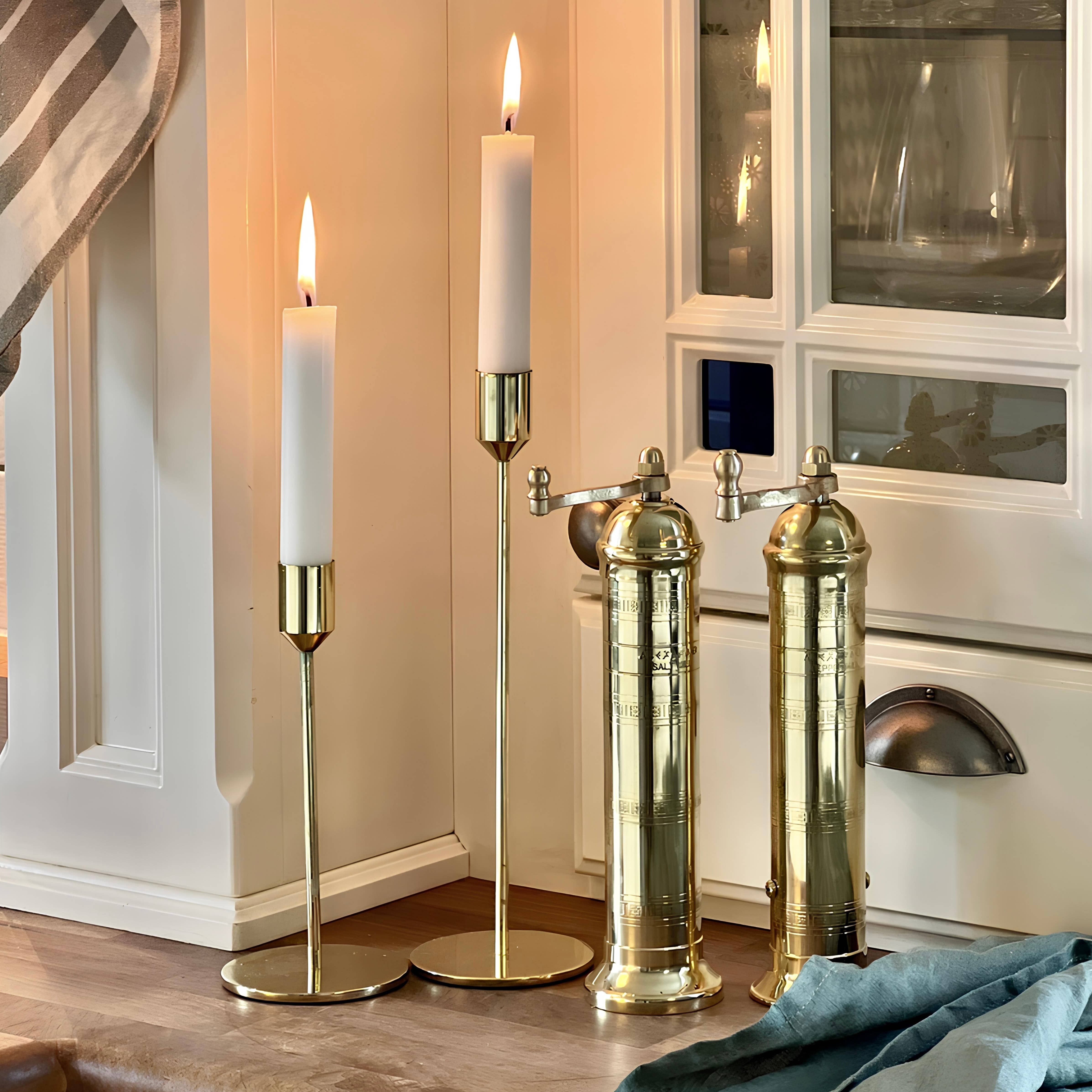 Rune-Jakobsen Design - Wholesale Pepper Mill - The original 'Brass Mill' - 8" pepper grinder2