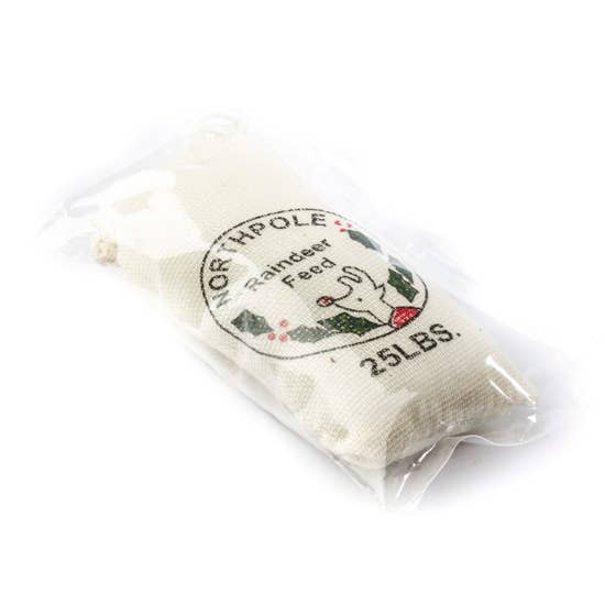 Factory Direct Craft - Vente Accessoire de poupée – enfant - Sac de nourriture pour rennes du pôle Nord miniature de 3-1/4"4