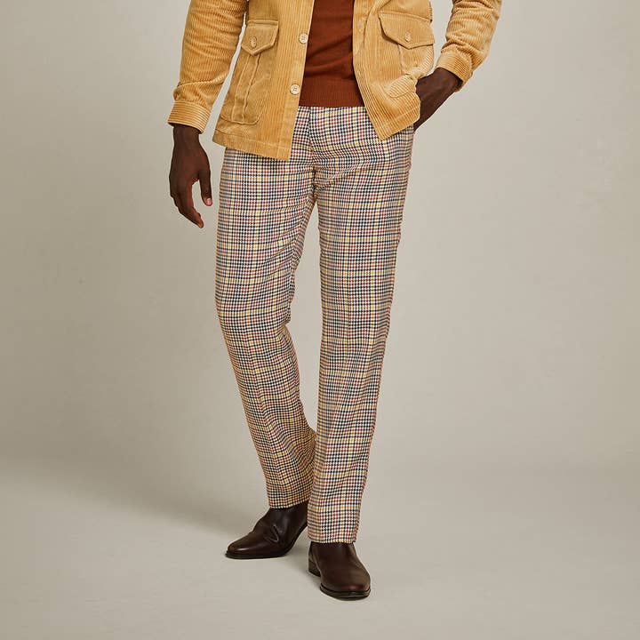 Mini Hondstooth Check Pants for wholesale by Inserch