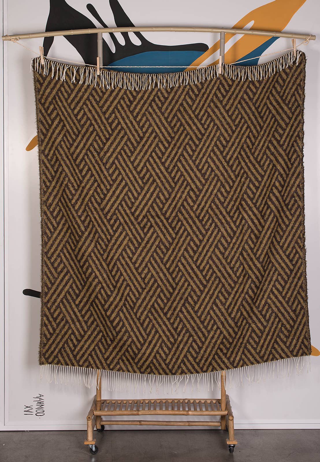 Beat Collection by Lanificio Idealtex Srl – Großhandel Überwurfdecke – Scotch - warme, sehr weiche Plaids aus Wolle- und Alpakamischung, Made in Italy3