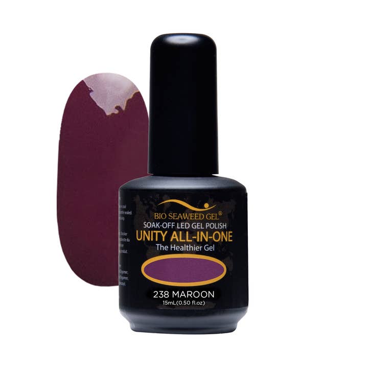 UNITY - Smalto gel tutto in uno, 238, colore: Marrone per la vendita all'ingrosso da parte di Bio Seaweed Gel