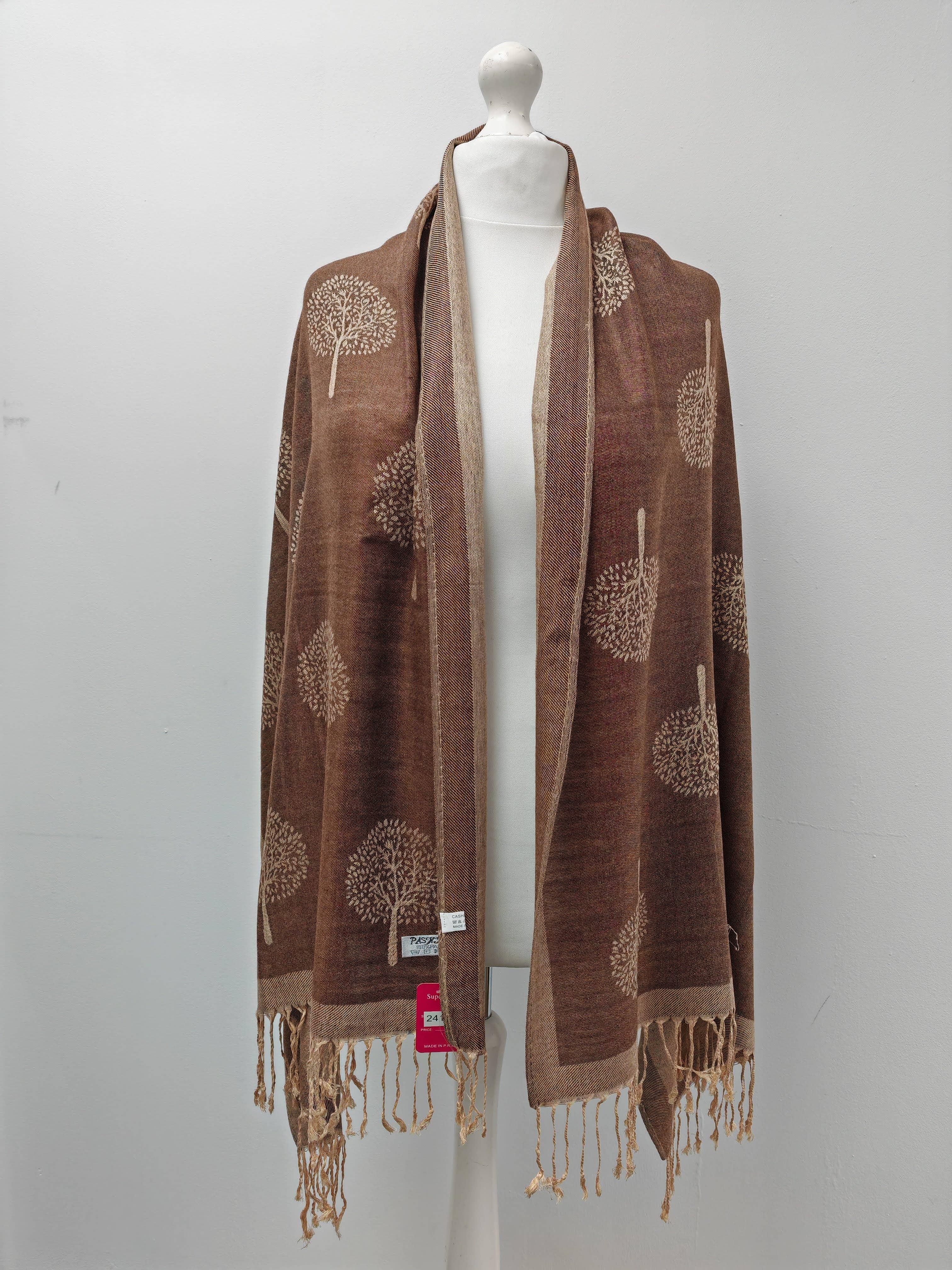Superbia – wholesale Scarf – Women's – Super Soft Pashmina Scarf Shawl Wrap-2412 Life Tree5