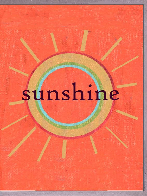 Solskin. Brenda Olson for engroshandel hos Blueberry Road Cards