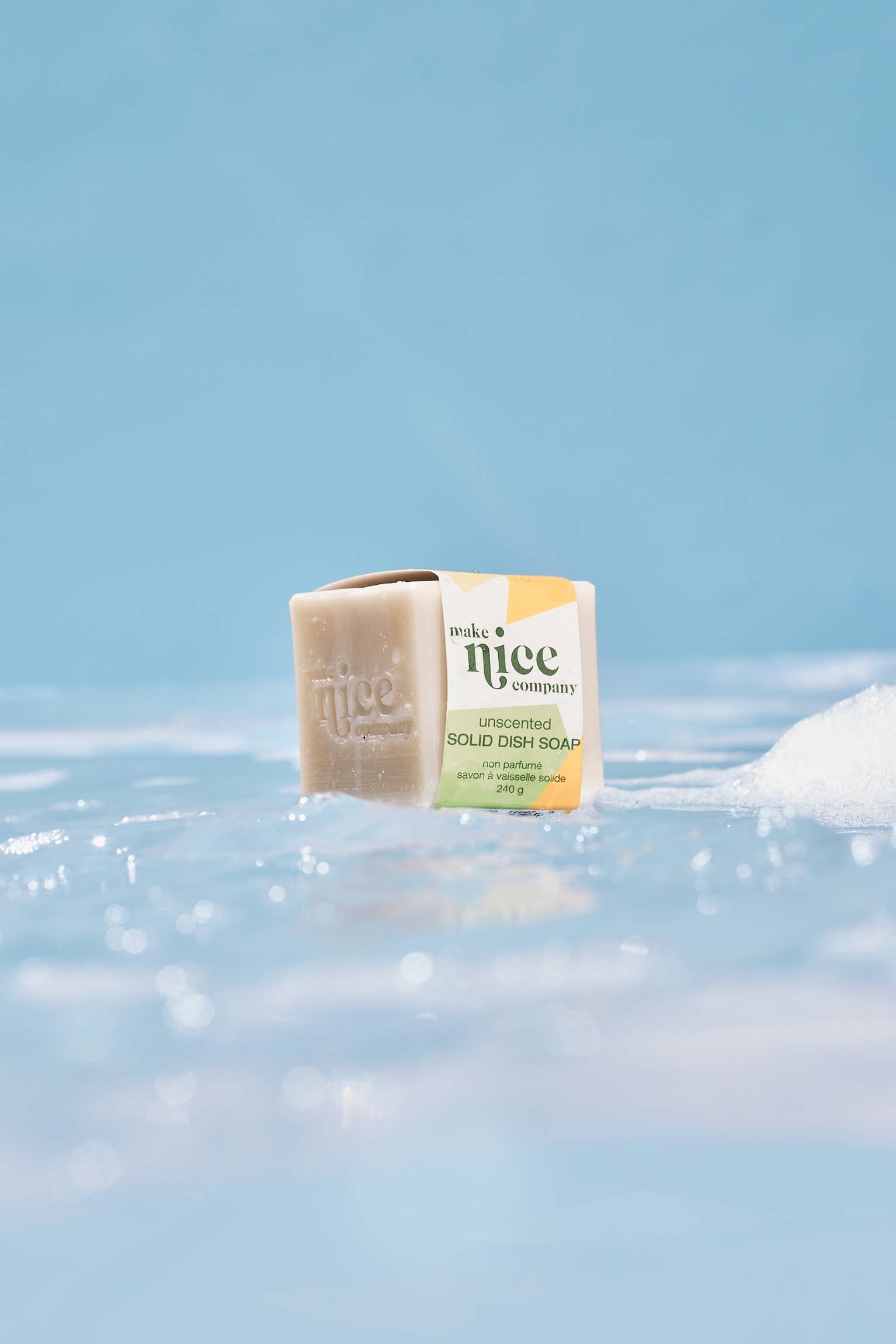 Make Nice Company - Wholesale Dish Soap - Unscented Solid Dish Soap4