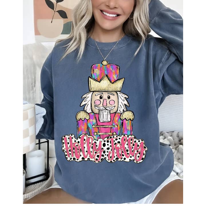 Holly Jolly Nutcracker for wholesale by Circus Threads LLC