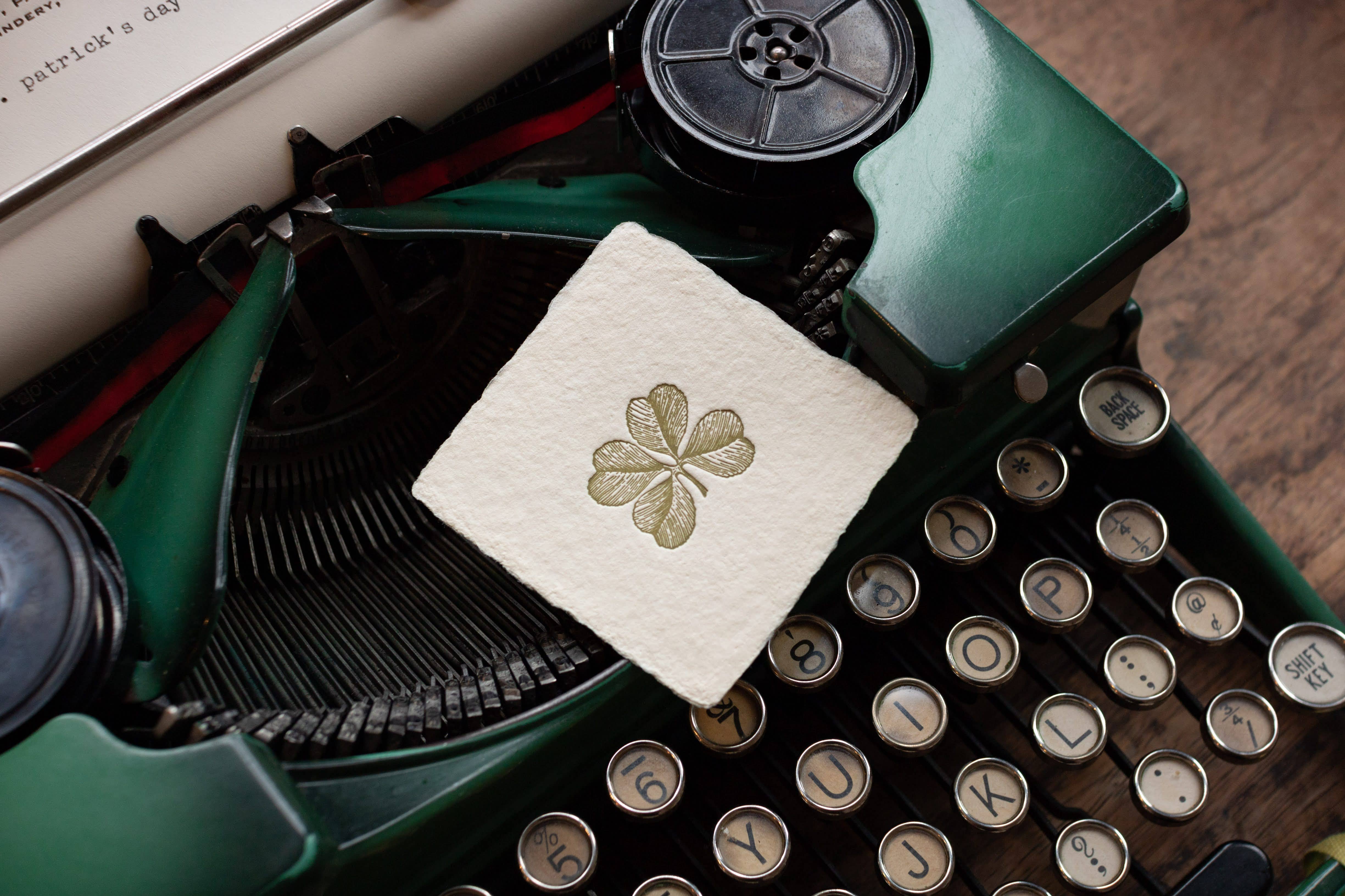 Oblation Papers & Press – Engroshandel Brevpapir/sæt med noteskort – Clover Håndlavet Papir Brevtryk Petite Charm2