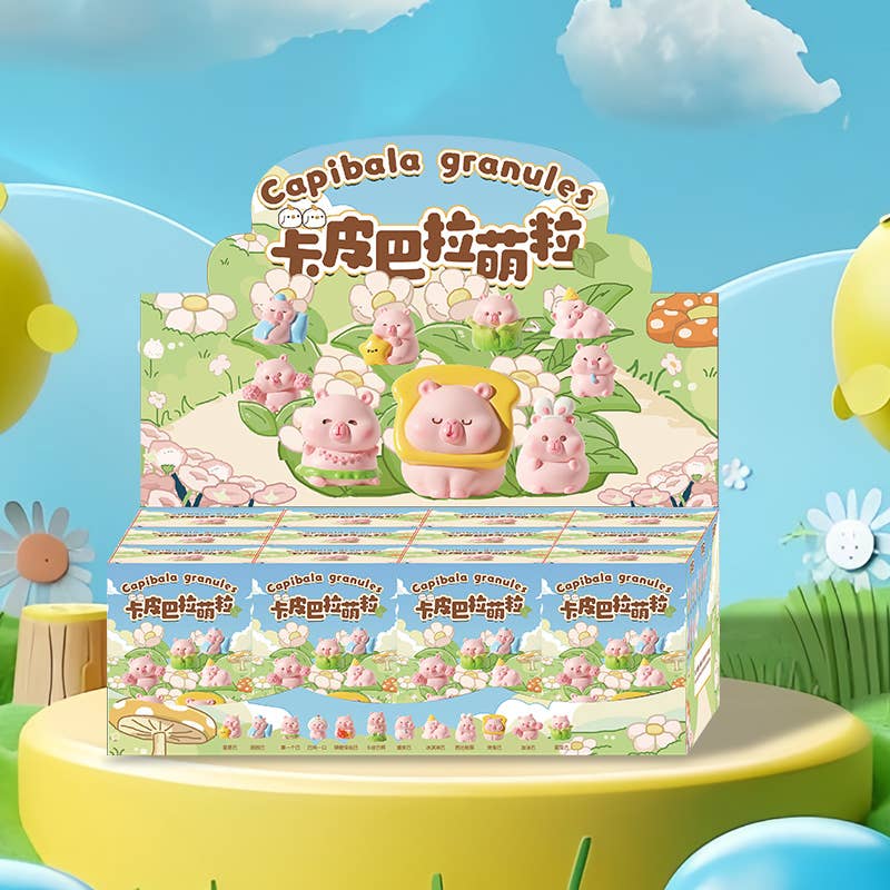 BCmini - Wholesale Decorative Figurine - 71280 Pink Capybara Blind Box-1229