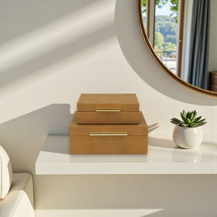 Cheungs Home Decor - Wholesale Decorative Box - Lusan Square Decorative Box Set9