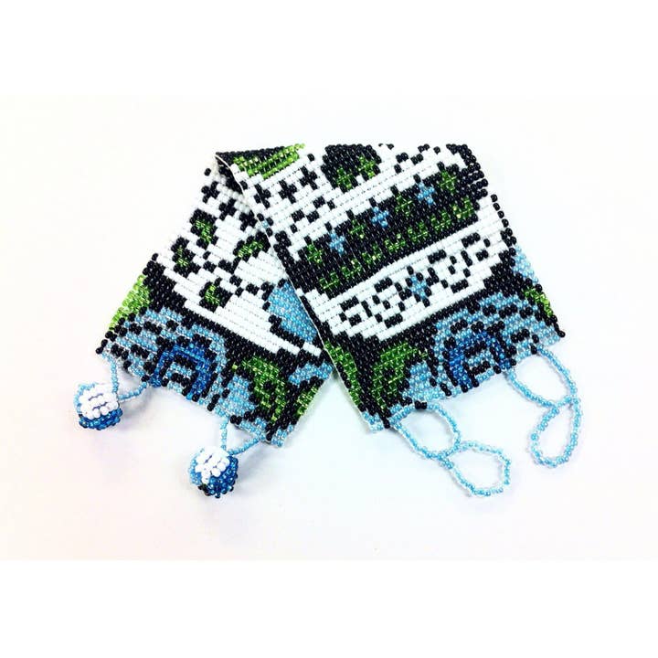 Lumily – wholesale Pärlarmband – Sugar Skull | Catrina Seed Bead Justerbart stängningsarmband1