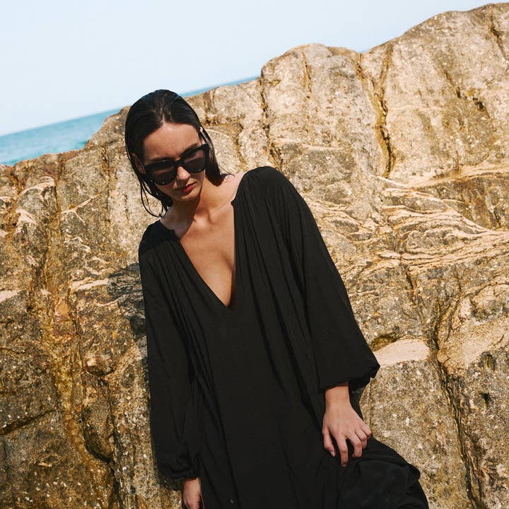 Bruna - Wholesale Sunglasses - Women's - Arizona Black Sunglasses · La Cala ·5