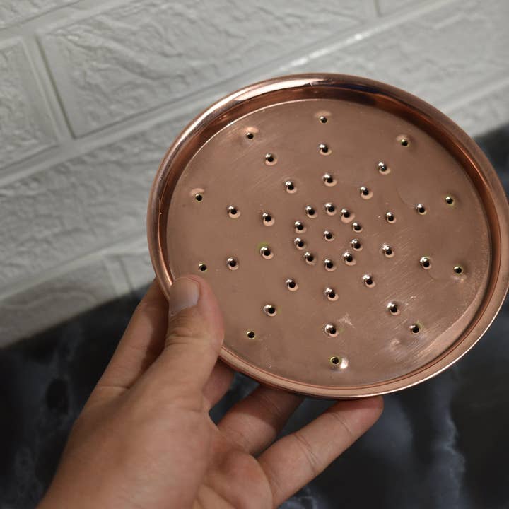 MARRAKECH METACRAFT LTD - Wholesale Shower head - Handcrafted Large Round Copper Shower head1