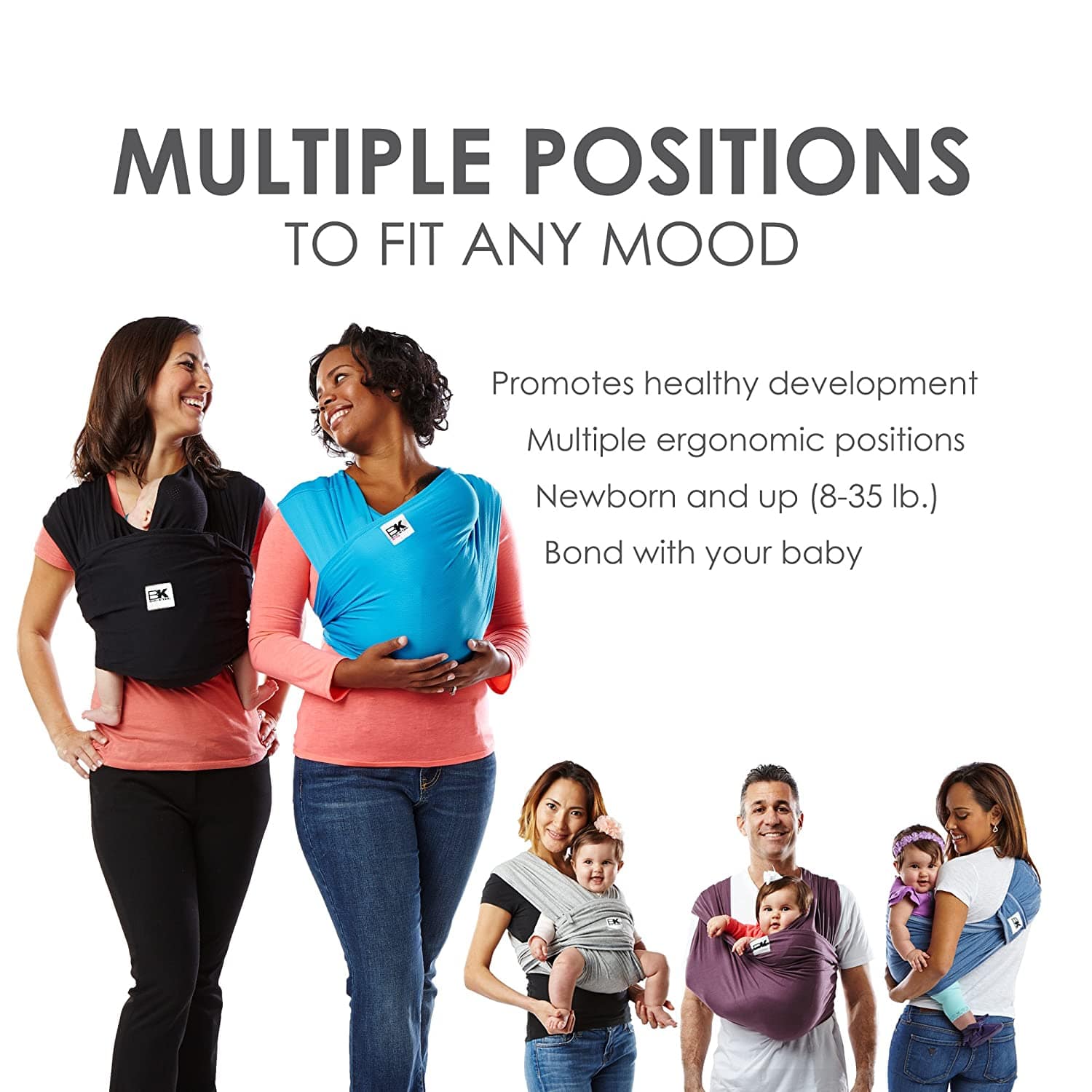 Baby K'tan - Vente Porte-bébé - Porte-bébé Baby K'tan Breeze11