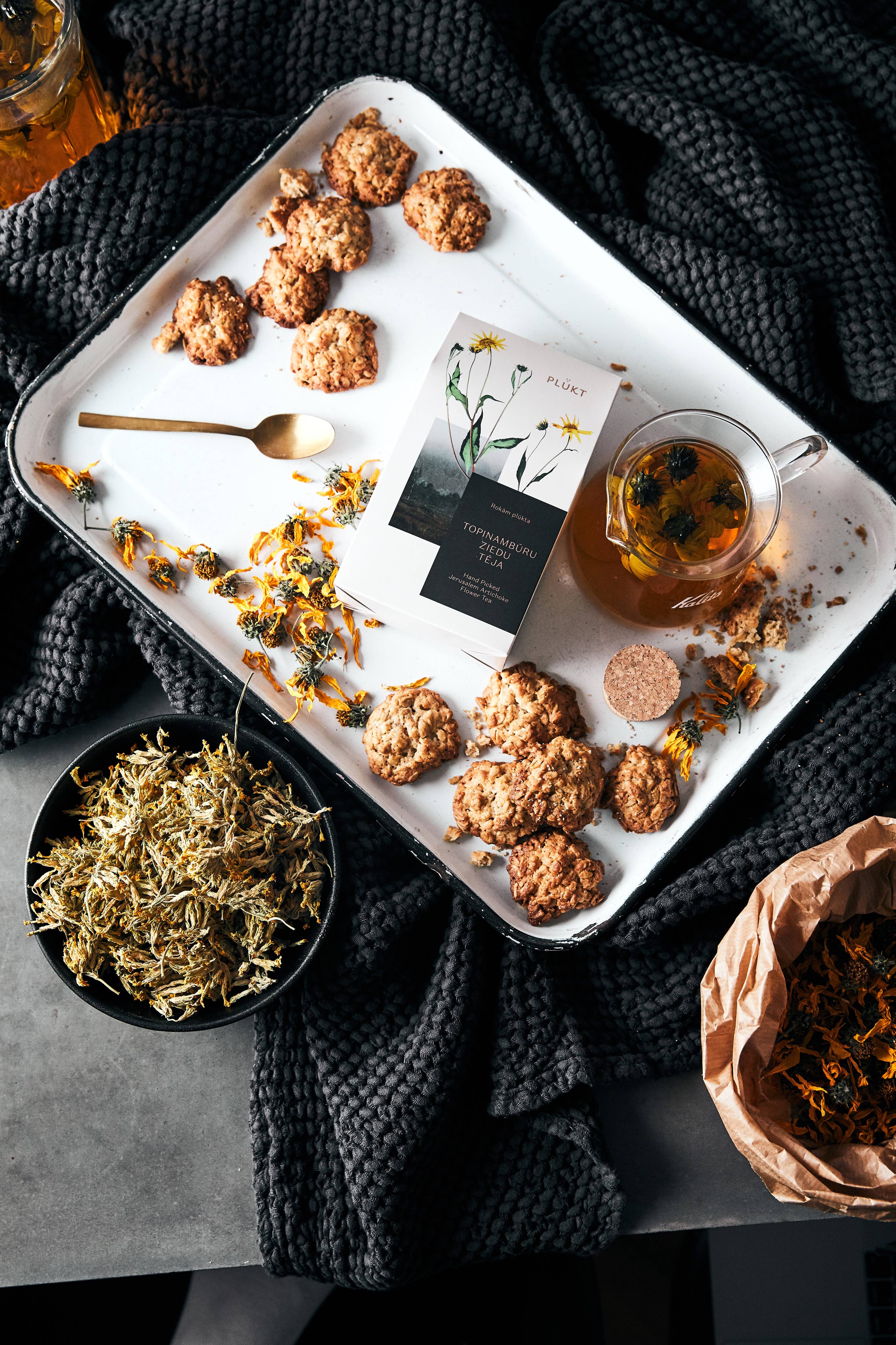 Plūkt – Großhandel Gesundheits-/Entgiftungstee – Topinamburblütentee – zertifizierter Bio-Kräutertee9