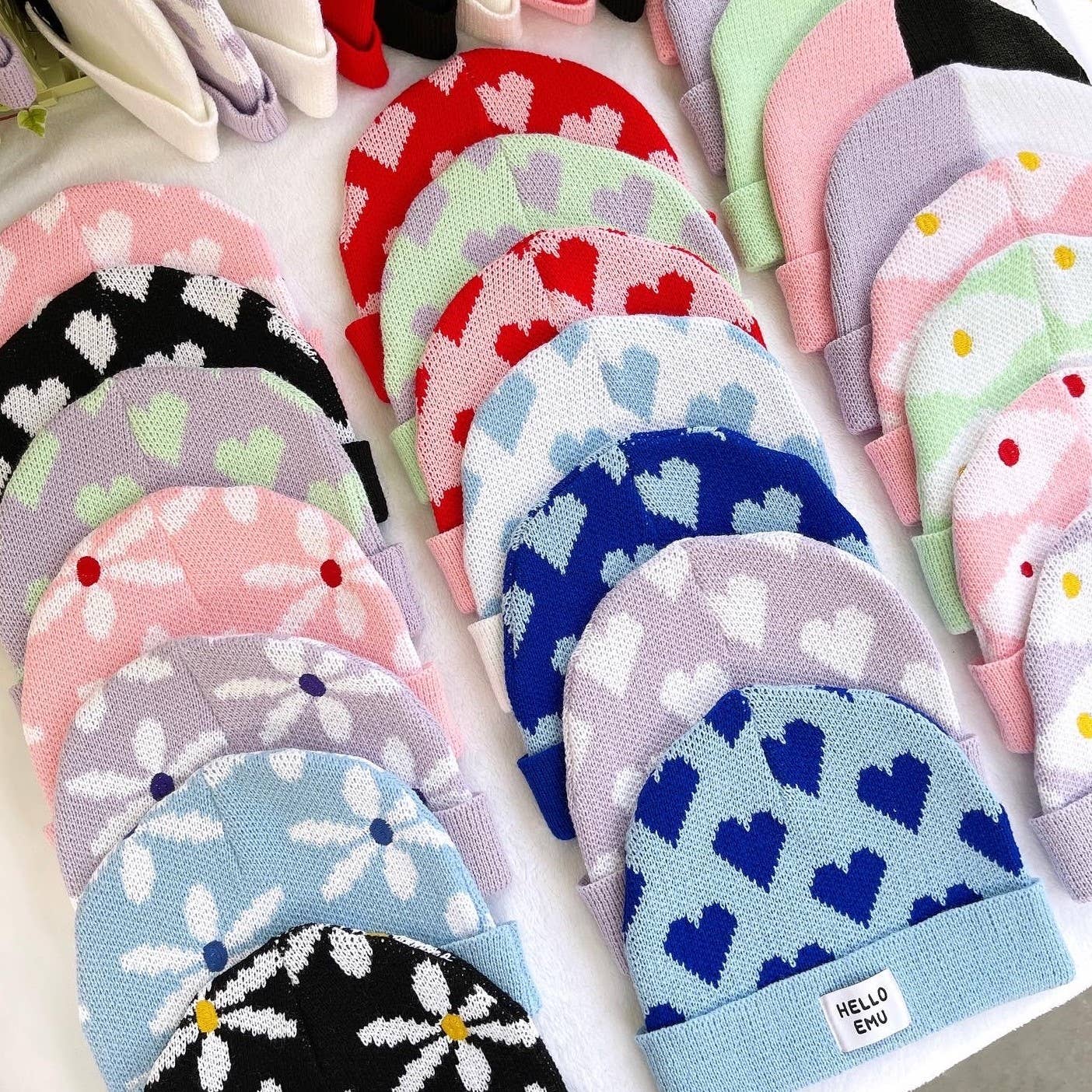 HELLO EMU – wholesale Beanie – Women's – Half and Half Beanie17