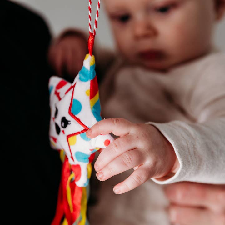 Block Sensory - Wholesale Hanging Rattle - Baby - Sensory Shooting Star Toy, Baby Sensory Toy5