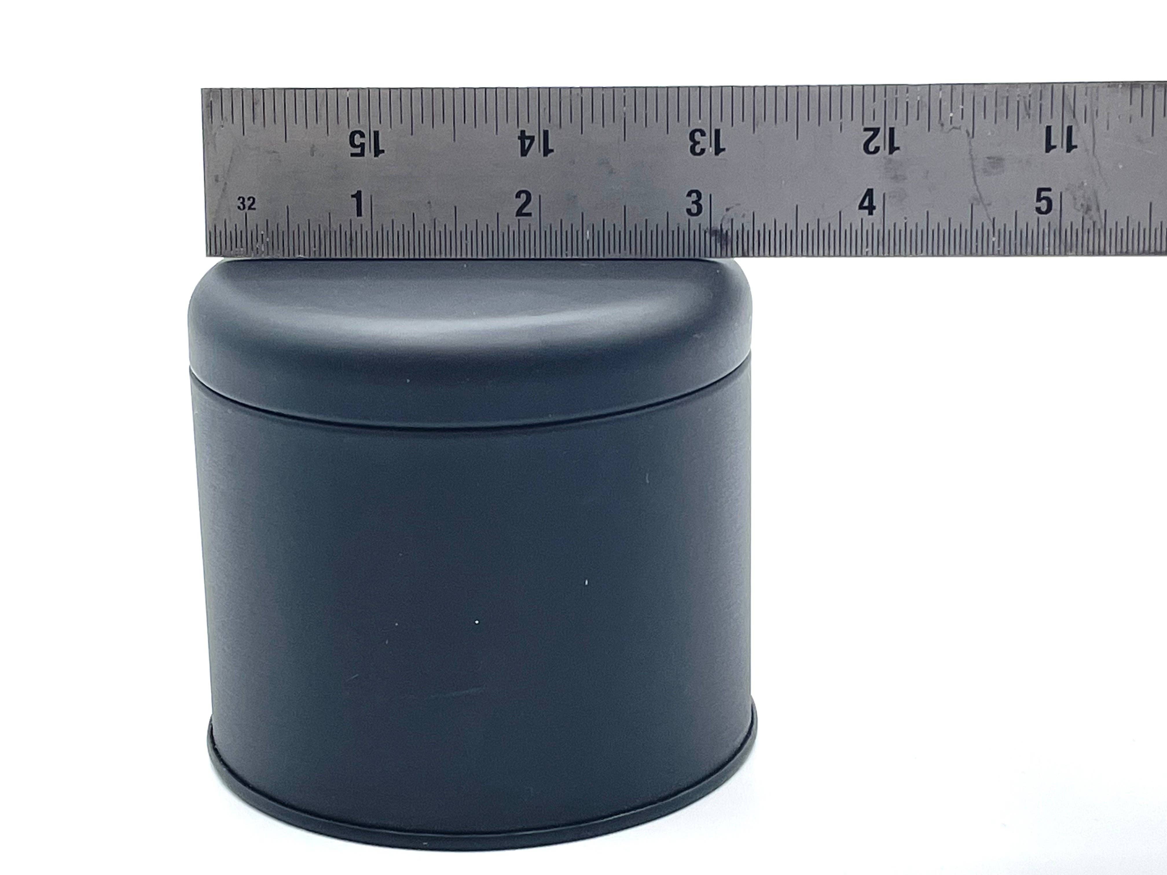 teaura tea - Wholesale Food Storage Container - 80-pieces 3 OZ Cylinder Tin (Wholesale Price)1