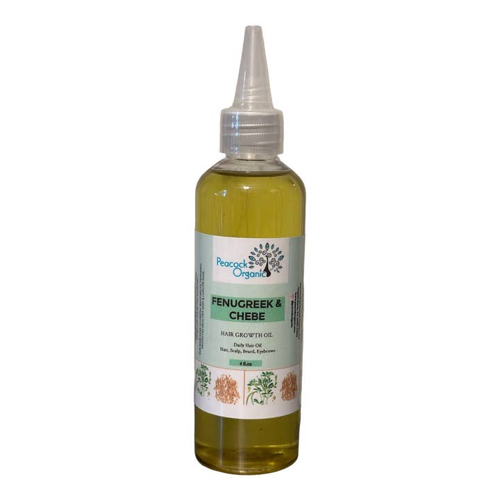 Fenugreek and Chebe Hair Oil - Herbal Oil for Hair & Beard for wholesale by Peacock Organic