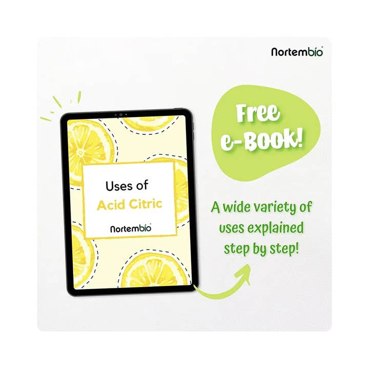 NORTEM BIOTECHNOLOGY GROUP – Especiarias secas por atacado – Ácido Cítrico Orgânico 850 G. Ácido cítrico anidro4