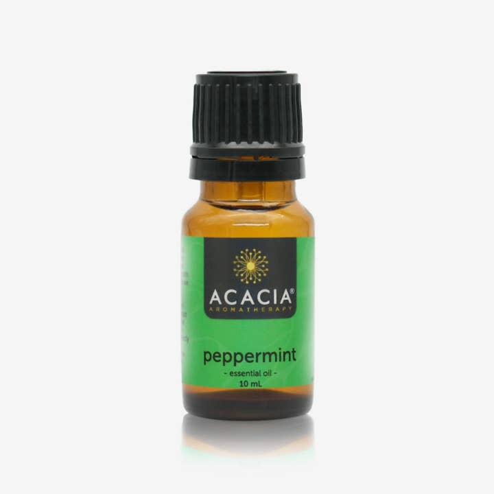 Peppermint Pure Essential Oil 10mL for wholesale by Acacia Aromatherapy
