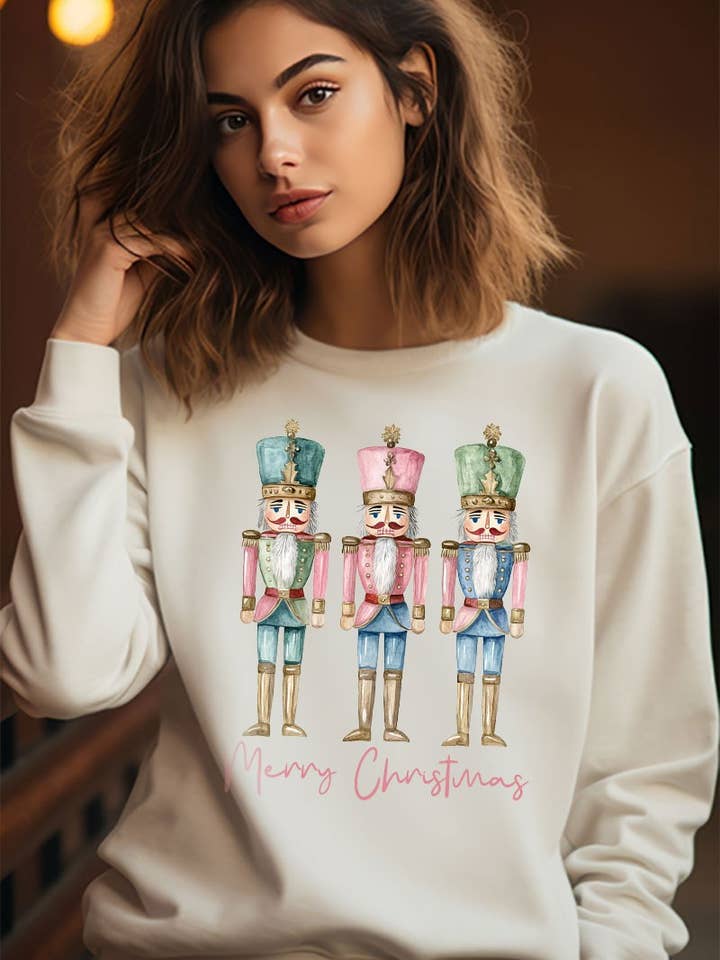 Merry Christmas Graphic Sweatshirts for wholesale by DG WORLD