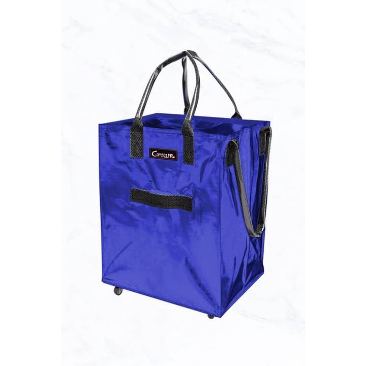 Suzie Q USA - Wholesale Grocery/Shopping Bag - Removable Rolling Shopping Bag