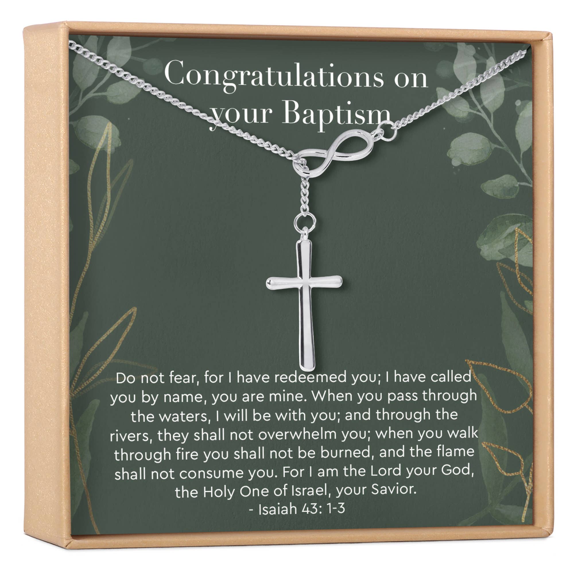 Dear Ava - Wholesale Pendant/Charm Necklace - Baptism Cross Necklace8