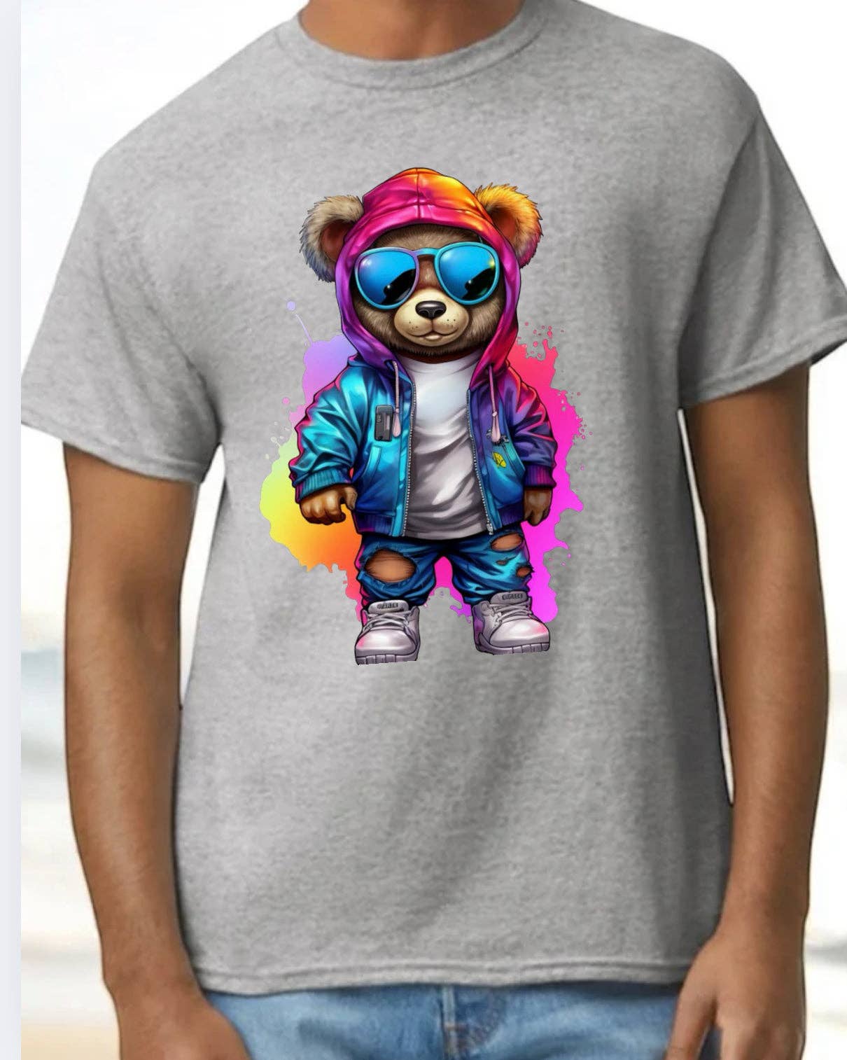 HABANA BELLA - Wholesale Screen Printed T-Shirt - Men's - T-shirt with pso fashion for men and big boys 100% cotton8