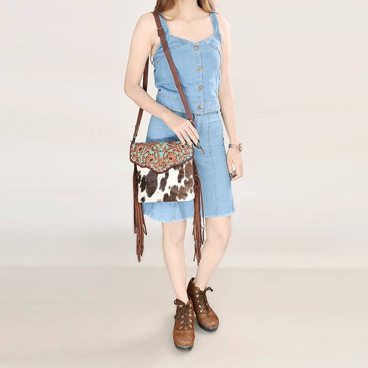 LS Western - Wholesale Clutch Bag - Women's - OHG112 Envelope Genuine Leather women bag western Bag