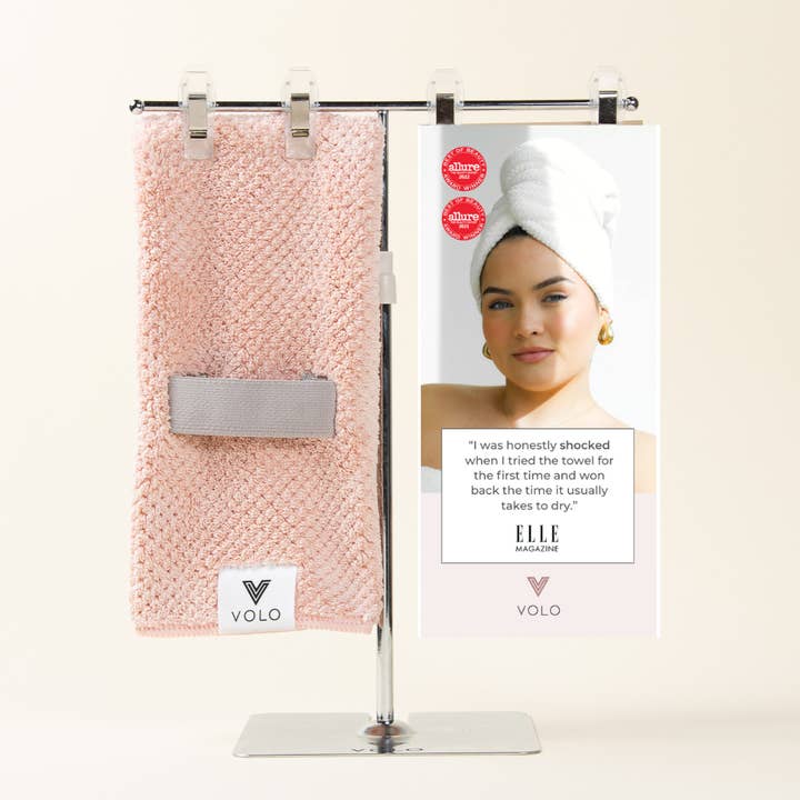 VOLO Shelf Talker for wholesale by VOLO Beauty