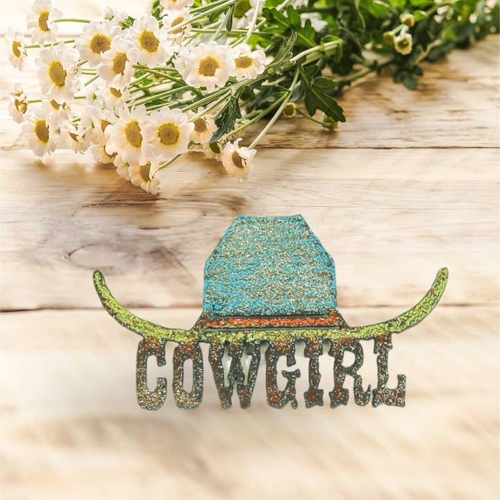 Magnet Cowgirl Hat Western Rodeo cowboy eco friendly Texas for wholesale by Whimsies