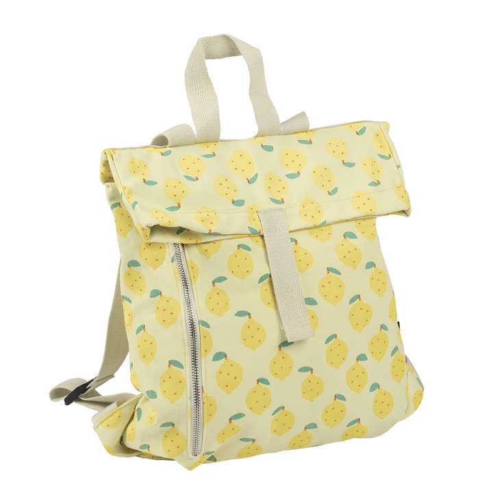 CI567P Backpack messenger Lemon por atacado de Petit Jour Paris
