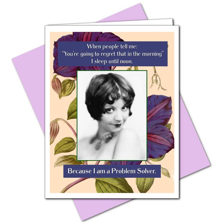 Ümlaut Brooklyn - Vendita all'ingrosso Biglietti di auguri generici - Problem Solver - Everyday Card1