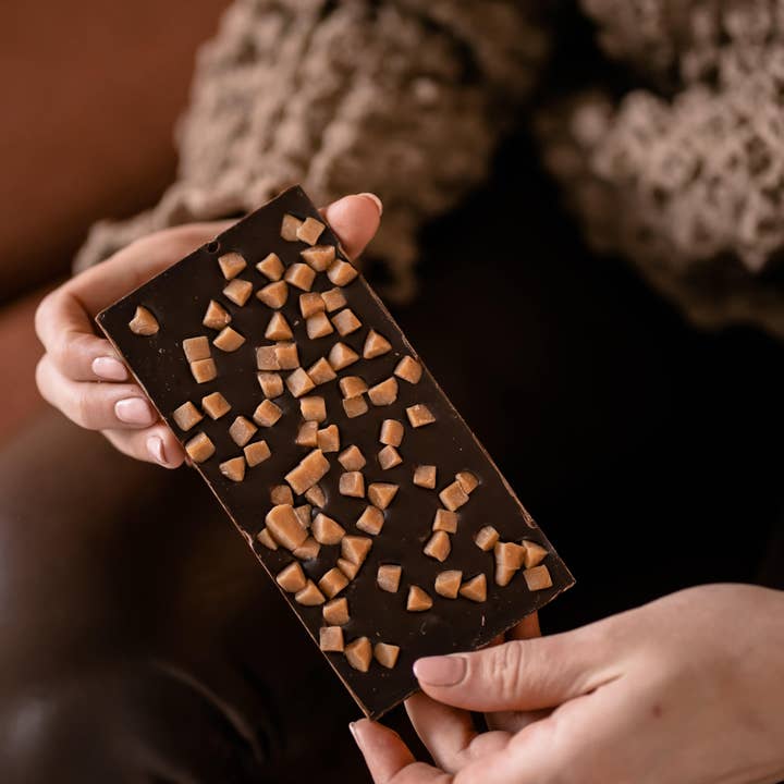 VS Food Online - Johnny Doodle – Fudge por atacado – Chocolate amargo com fudge salgado - Johnny Doodle - Comércio Justo1