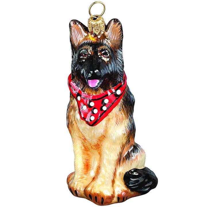German Shepherd with Bandana for wholesale by Joy To The World Collectibles
