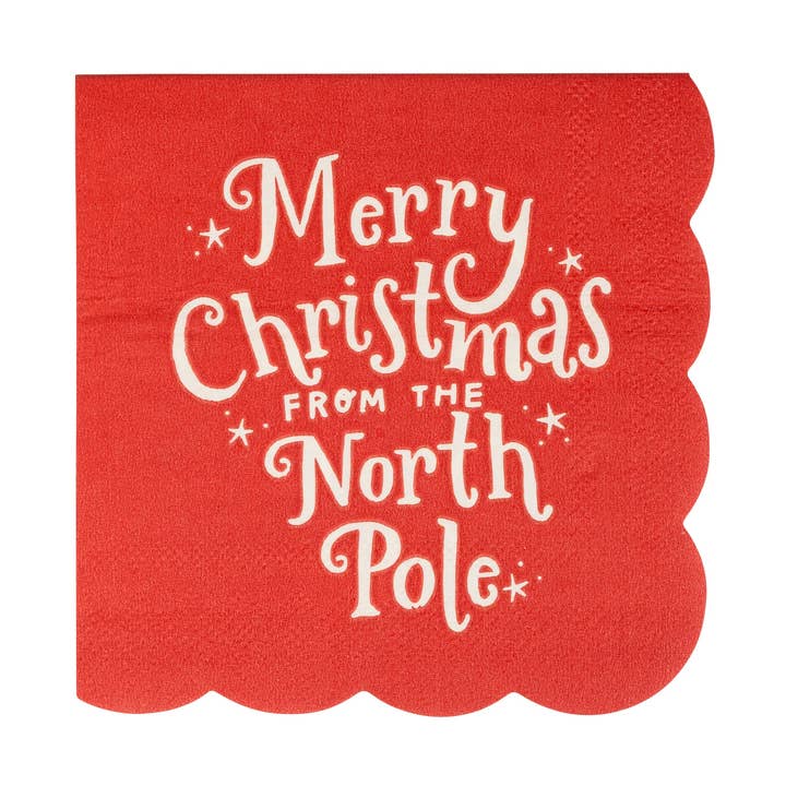 NPL1237 - Merry Christmas Cocktail Napkin for wholesale by My Mind’s Eye