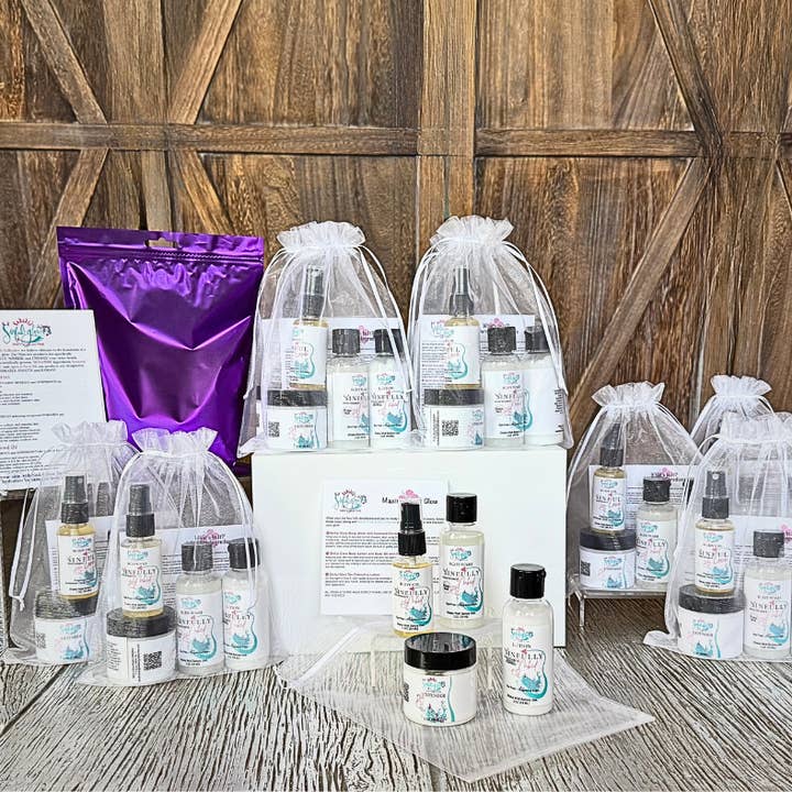 Sinful Glow Body Collective - Wholesale Bath & body set - Bridal Starter Pack1