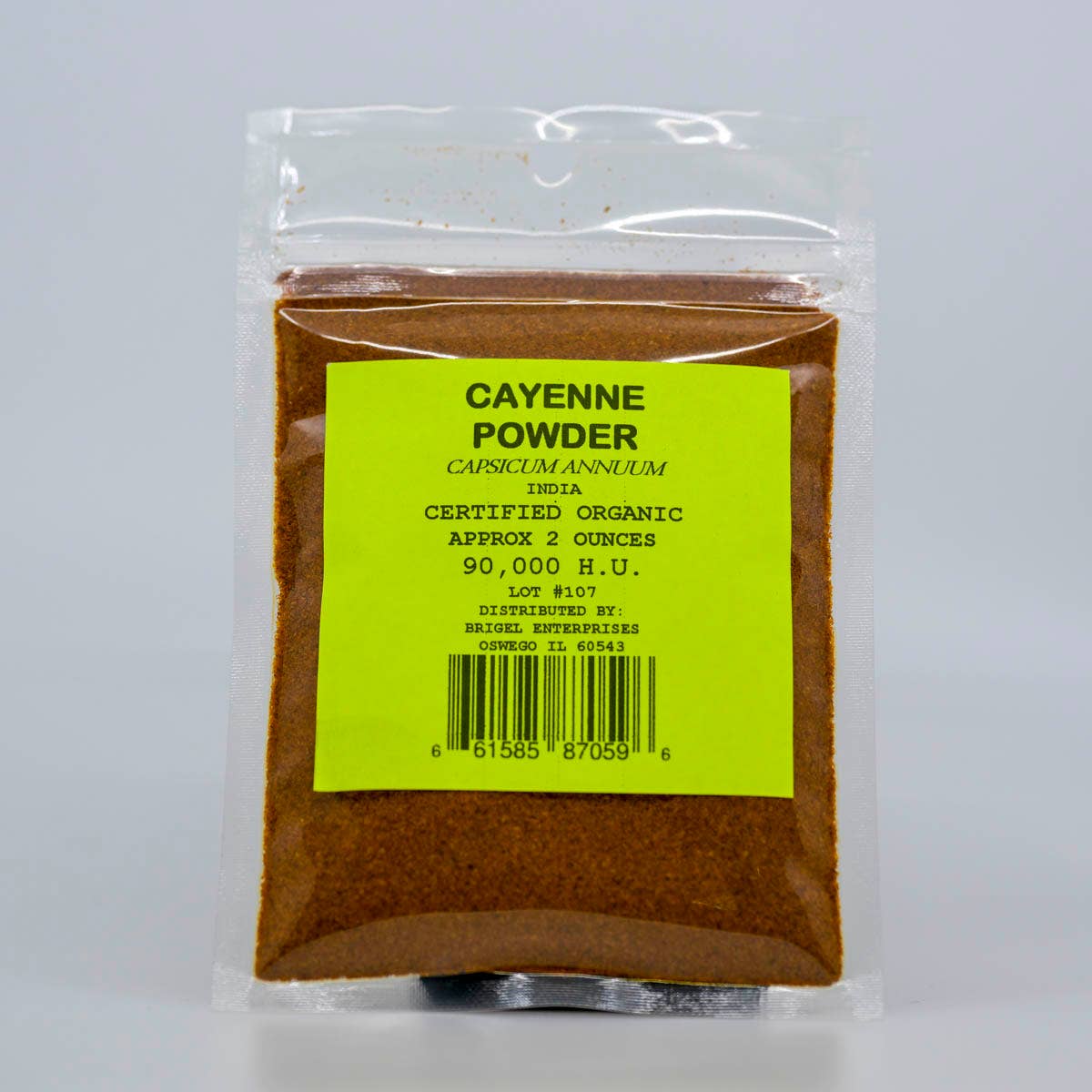 Brigel Enterprises - Wholesale Dried Spice - Cayenne Powder (90,000 H.U.)0