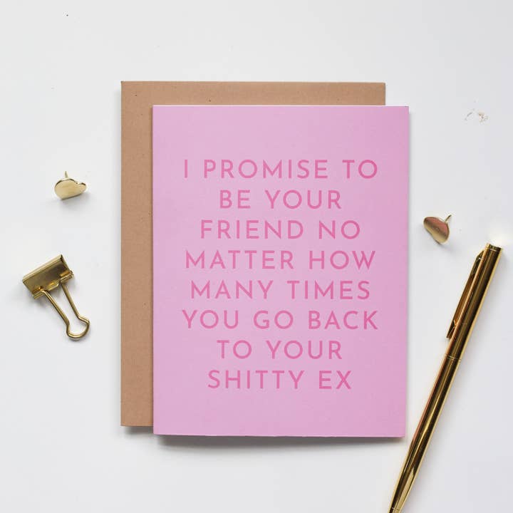 I Promise to Be Your Friend for wholesale by Lemon Milk Paper Co