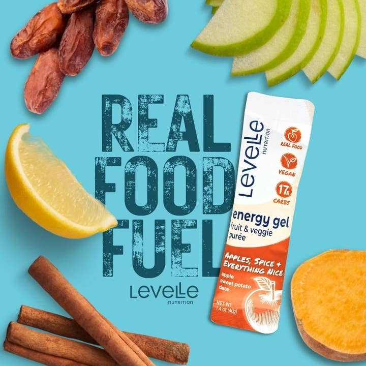 Levelle Nutrition - Wholesale Sports/Energy Drink - Apples, Spice & Everything Nice Energy Gel3